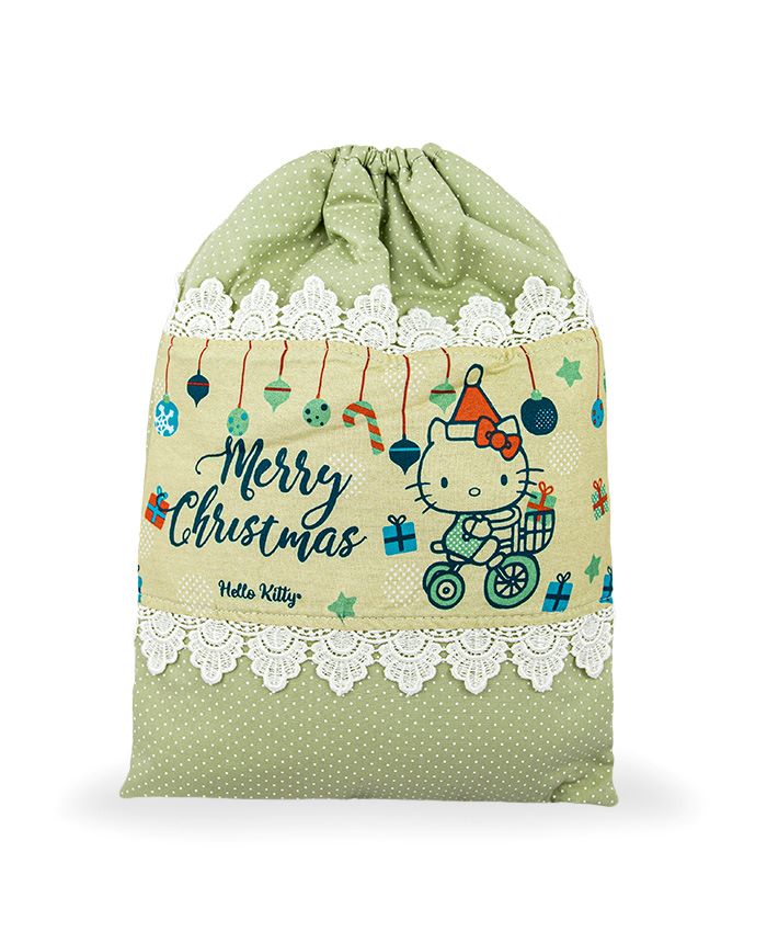 Embalagem Natalina Vintage Guipure – Hello Kitty